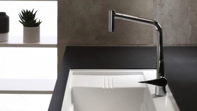 Chậu rửa chén đá 1 hố Yoshimoto – Trái tim của căn bếp hiện đại: Mở, đa năng và bền vững