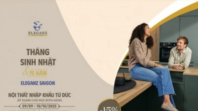Tháng Sinh Nhật Eleganz Furniture – Ưu đãi 15% đặc biệt nhân kỷ niệm 15 năm Eleganz Saigon