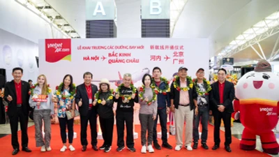 Khai trương 4 đường bay Hà Nội, TP HCM với Bắc Kinh, Quảng Châu