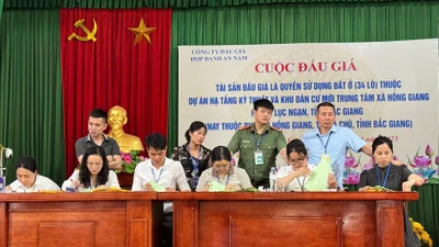 Bắc Giang đấu thành công 85 lô đất, thu về 225 tỷ đồng