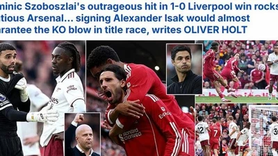 Liverpool đánh bại Arsenal, báo Anh tin vụ Isak sẽ “chốt sổ” cuộc đua vô địch