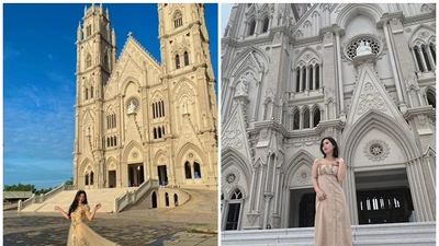 Check in Nhà thờ Song Vĩnh Vũng Tàu: Địa điểm lý tưởng để chụp ảnh, đẹp không khác trời Âu