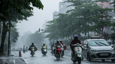 Thời tiết ngày 29/4: Bắc bộ mưa rào, Nam bộ nắng nóng 35-36 độ