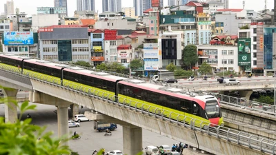 Khi nào tuyến đường sắt đô thị Nhổn - ga Hà Nội vận hành?