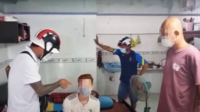 YouTuber “giang hồ” rằn mặt nam thanh niên nói xấu Phi Nhung