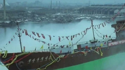 Tàu chiến Triều Tiên gặp "sự cố nghiêm trọng", ông Kim Jong Un nổi giận