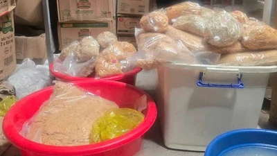 Ninh Bình tiêu hủy 100kg ruốc gà không rõ nguồn gốc 