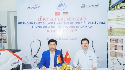 Bệnh viện Da liễu Trung Ương tiếp nhận Công nghệ laser mạch máu VascuStarDYE thế hệ mới nhất