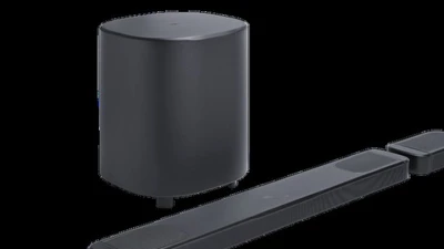 Bộ ba loa thanh công suất tới 960W, có bản kết nối Wi-Fi 6