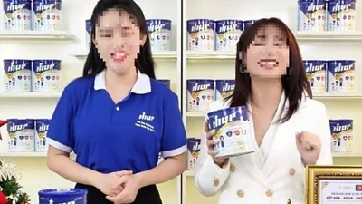 Chiêu trò quảng cáo, bán hàng trong đường dây sản xuất sữa HIUP giả