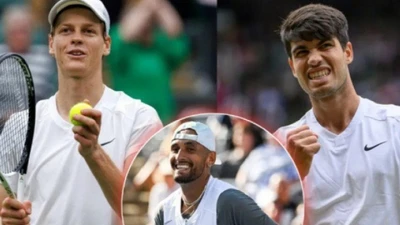 Kyrgios tuyên bố Sinner sẽ thành công hơn vì Alcaraz thích "yêu nhiều"
