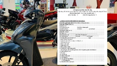 Phí trước bạ xe máy tại Hà Nội, thành phố Hồ Chí Minh giảm còn 2%