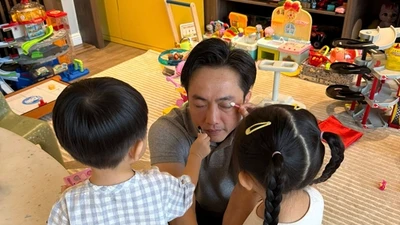 Ảnh đời thường dung dị đến bất ngờ của Cường Đô La