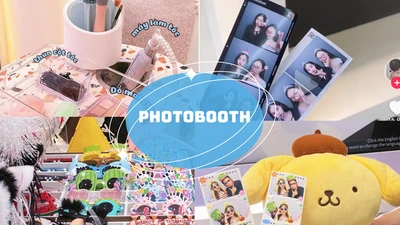 Gen Z “rần rần” phối phụ kiện đu trend chụp Photobooth