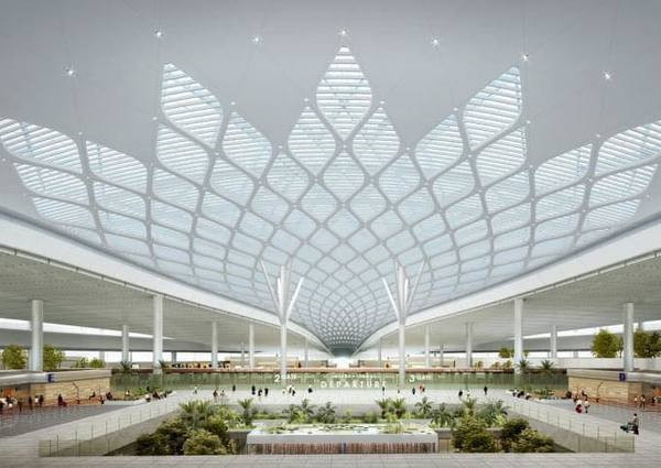 Theo dự kiến, đây là sân bay quốc tế có diện tích lớn nhất Việt Nam với công suất 100 triệu hành khách/năm và 5 triệu tấn hàng hóa/năm. Ảnh: ACV