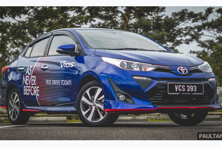 Toyota Vios 2019 tại Malaysia sử dụng động cơ xăng Dual VVT-I 4 xy lanh, dung tích 1.5L sản sinh công suất tối đa 107 mã lực và mô men xoắn cực đại 140 Nm. Động cơ này không có gì là nổi bật nhưng được kết hợp với hộp số biến thiên vô cấp với chế độ Shiftmatic số sàn 7 cấp ảo tăng thêm sự vui vẻ khi cầm lái mẫu sedan hạng B này.