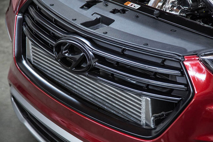 Santa-Fast được phát triển dựa trên mẫu Santa Fe V6 3.8L dẫn động cầu sau RWD. Bisimoto nổi tiếng với các dự án độ tăng công suất, tạo ra những chiếc xe phá vỡ kỷ lục tốc độ hoặc những quy chuẩn thông thường.
