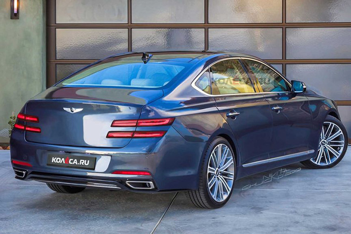 Thông qua bản dựng của trang Kolesa.ru có thể nhận thấy, Genesis G80 2020 mới sở hữu phong cách thiết kế tối giản nhưng không hề kém đi sự sang trọng và hiện đại. Khác với những "người anh em" cùng quê hương hay thậm chí là những mẫu Genesis tiền nhiệm, Genesis G80 2020 mang ngôn ngữ thiết kế nhẹ nhàng, đơn giản, sắc nét nhưng không còn cầu kỳ và trau chuốt thái quá nữa.