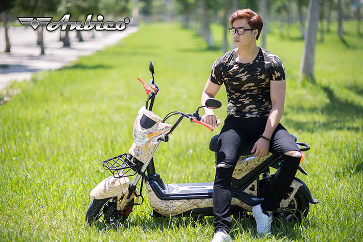 Theo thông tin từ phía nhà sản xuất, Anbico Twister phiên bản rằn ri được hãng xe điện tại Việt Nam thiết kế dành riêng cho mùa hè 2016 và có giá bán 15 triệu đồng với số lượng có hạn.