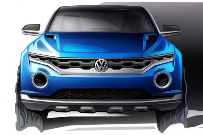 Như hình ảnh phác thảo, thiết kế chính thức vừa tung ra của mẫu xe VW T-Roc phiên bản 2018 mới có phong cách hiện đại và thể thao, mạnh mẽ, ấn tượng với kiểu lai phong cách xe coupe. T-Roc bản sản xuất vẫn là một chiếc crossover SUV nhỏ gọn và thiết kế 5 cửa.