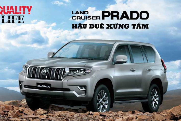 Ở thế hệ thứ 4, xe Toyota Land Cruiser Prado đã được nâng cấp facelift hai lần. Phiên bản vừa ra mắt tại Việt Nam là lần nâng cấp thứ hai của Prado.