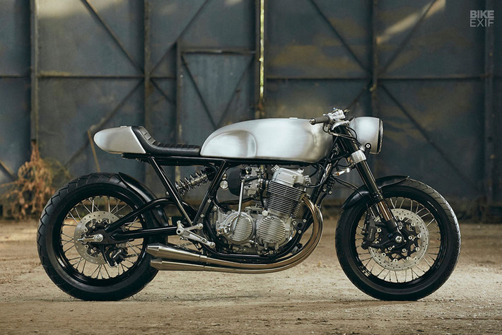 Chiếc xe môtô Honda CB750 mang tên MessnerMoto được lột xác theo phong cách cafe racer. Đây là sản phẩm của Mirko Messner, sống ở Belgrade, Serbia. Đáng ngạc nhiên là chiếc CB750 mang thiết kế rất ấn tượng, nhưng lại là một bản độ nghiệp dư do chính chủ nhân tự thực hiện.