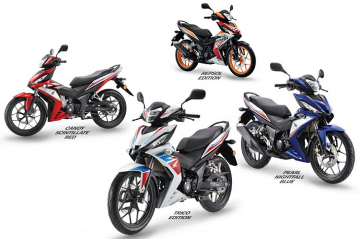 Mẫu xe máy Honda Winner 150 là dòng underbone côn tay đang được bày bán rộng rãi tại nhiều nước ở thị trường Đông Nam Á như; Việt Nam, Indonesia và Malaysia. Tại thị trường Malaysia khác với Việt Nam, Honda Winner 150 được gọi bằng cái tên riêng là RS150R.