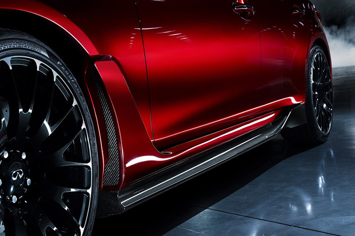 Tất cả những đại diện này đều mang trong mình động cơ của GT-R. Dự án Infiniti Eau Rouge là tác phẩm cuối cùng của ông Johan de Nysschen, cựu CEO Nissan, trước khi ông đầu quân cho Cadillac.