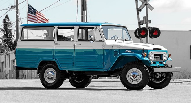 Chiếc Land Cruiser mới nhất được phục hồi là phiên bản FJ45LV đời 1967. Công ty phục chế xe có trụ sở tại Miami hồi sinh lại chiếc xe này theo đơn đặt hàng của một người chơi xe tại Dubai.