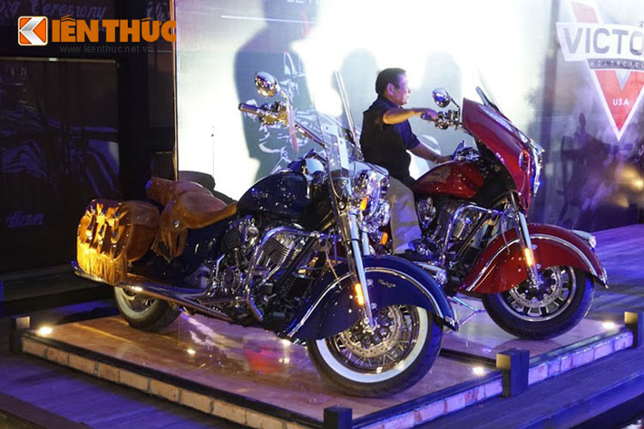Trong 2 hãng xe này, thương hiệu Victory Motorcycles được những người chơi xe sành sỏi biết tới nhiều hơn tại Việt Nam khi những chiếc touring Victory Vision, dù có số lượng ít nhưng xuất hiện khá thường xuyên tại các sự kiện môtô lớn.