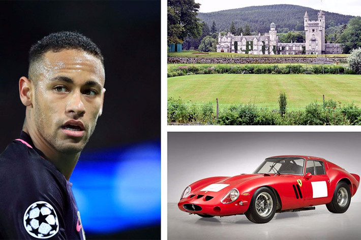 Cũng giống như hai đàn anh Cristiano Ronaldo và Messi, anh chàng tiền đạo Neymar được xem như "linh hồn" của đội tuyển Brazil tại World Cup 2018 và 1 điều trùng hợp, ngoài sân cỏ, chàng tiền đạo 26 tuổi này cũng có bộ sưu tập siêu xe hàng khủng đáng nể không hề thua kém.