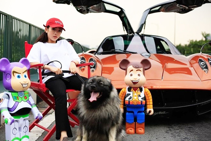 Mới đây, những bức ảnh của con gái Minh Nhựa chia sẻ chụp cùng siêu xe Pagani Huayra triệu đô bất ngờ xuất hiện dày đặc trên mạng xã hội. Được biết, những hình ảnh này nhằm quảng bá cho thương hiệu thời trang của riềng Phạm Trần Nguyễn Minh Anh, còn có nickname - Joyce Pham.