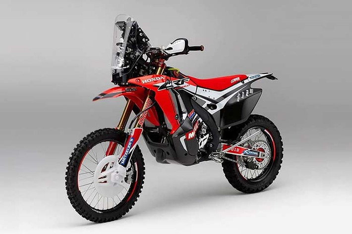 Hiện mới chỉ đang dừng lại ở dạng xe ý tưởng, tuy nhiên khả năng rất cao Honda sẽ đưa CRF450L Rally vào sản xuất thương mại. Vào năm 2015, hãng cũng đã từng tạo ra phiên bản Rally ý tưởng cho dòng xe địa hình CRF250L nhỏ hơn để rồi sau đó chính thức ra mắt chiếc xe thương mại hơn 1 năm sau đó.