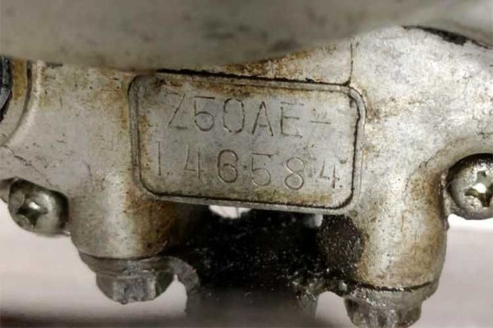 Monkey Z50A được trang bị động cơ 49cc xi-lanh đơn SOHC làm mát bằng gió và sử dụng chế hòa khí từ những chiếc Super Cub cùng thời. Cũng giống như Super Cub, chiếc xe được trang bị hộp số 3 cấp bán tự động, không cần bóp côn. Các phiên bản Monkey sau này được trang bị thêm côn tay để đem tới cảm giác lái thú vị hơn.