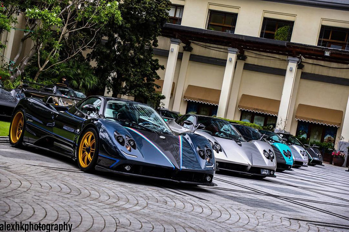 Nơi đây cũng được mệnh danh là thủ phủ Pagani châu Á vì ước tính giới nhà giàu ở Hồng Kông sở hữu không dưới 25 chiếc Pagani. Trong đó, tại bữa tiệc kỷ niệm sinh nhật lần thứ 20 của dòng siêu xe huyền thoại Pagani Zonda, đã có hơn 12 chiếc Pagani tụ tập tại Hồng Kông.