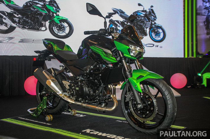 Hãng xe máy Kawasaki vừa chính thức ra mắt bộ đôi naked-bike mới cho thị trường Malaysia là Kawasaki Z250 và Z400 ABS phiên bản 2019.