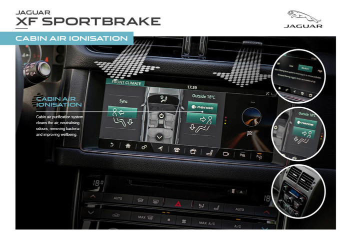 XF Sportbrake mới được chế tạo dựa trên thành công của bản sedan kết hợp với công nghệ dẫn động 4 bánh (AWD) tiên tiến và cấu trúc nhôm chuyên sâu đã giúp XF trở thành mẫu xe gặt hái nhiều giải thưởng. Gia đình động cơ cải tiến Ingenium của hãng Jaguar Land Rover trang bị cho Sportbrake những công nghệ động cơ mới nhất.