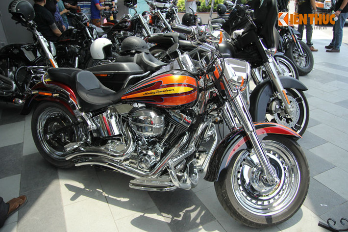 Vẻ đẹp cùng độ "ngầu" của những chiếc Harley khiến không ít người mê mẩn và sẵn sàng chi nhiều tiền để có thể sở hữu.