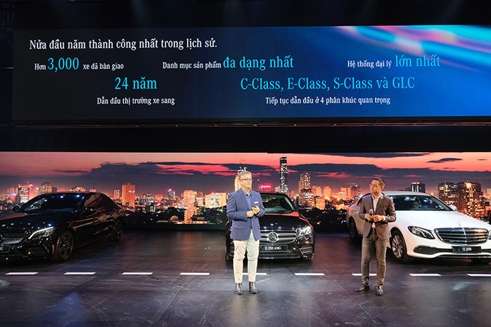 Bên cạnh các gian trưng bày "Respect", "Love", "Trust" và "Ease", Fascination 2019 còn có khu vực dành riêng cho các quý cô "She’s Mercedes", khu vực khách VIP, khu vực Khách hàng doanh nghiệp, góc trẻ em và khu vực tương tác Kỹ thuật số. Đáng chú ý, MBV thiết kế riêng một khu vực dành riêng cho xe đã qua sử dụng chính hãng "Mercedes-Benz Certified", trưng bày nhiều mẫu xe "như mới"