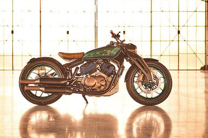 Là một dự án bên lề để các kỹ sư của Royal Enfield có thể tự do sáng tạo, chiếc xe sau đó đã được giao vai trò trở thành bản "xem trước" cho một dòng môtô cao cấp tương lai của hãng. Gợi nhớ về người tiền nhiệm cách đây hơn 80 năm, KX Concept có kiểu dáng tổng thể khá tương đồng, nhưng đã được tái tạo lại bằng những công nghệ của Thế kỷ 21.