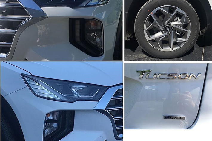 Dựa vào cụm logo có chữ “HTRAC” ở phía sau đuôi xe, Hyundai Tucson tại thị trường Trung Quốc sẽ có tuỳ chọn hệ dẫn động 4 bánh tự động AWD giống người anh em SantaFe. Trong khi đó các bản Tucson tại thị trường Việt Nam đều dẫn động cầu trước. Thời điểm ra mắt của chiếc xe được dự đoán sẽ rơi vào tháng 9 năm nay.