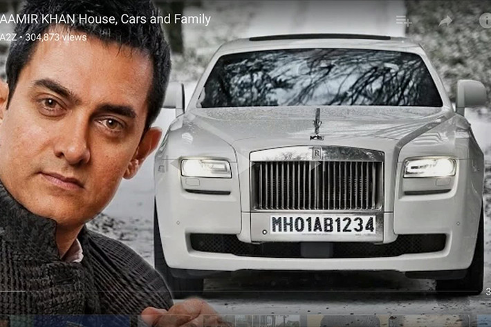 Aamir Khan – niềm tự hào của điện ảnh Ấn Độ cũng sở hữu 1 chiếc Roll-Royce Ghost. Không chỉ nổi tiếng tại quê nhà, nam diễn viên còn là thần tượng của nhiều fan điện ảnh Bollywood trên thế giới, trong đó có Việt Nam.