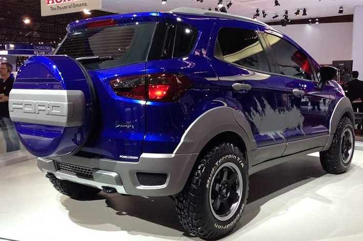 Dựa trên model EcoSport vừa được nâng cấp giữa vòng đời tại một số thị trường, EcoSport Storm phiên bản thương mại sẽ sở hữu ngoại hình ngầu hơn, lấy cảm hứng trực tiếp từ chiếc siêu bán tải Ford F150 Raptor.