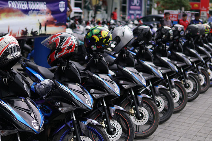 Hành trình Exciter Touring 2018 với chủ đề “Nối vòng tay lớn” đã diễn ra từ ngày 17/10 đến ngày 29/10/2018, chinh phục 26 tỉnh Thành từ Nam ra Bắc với tổng quãng đường lên đến 3.500 km cùng "chiến mã" Yamaha Exciter 150 mới. Hành trình dự tính sẽ kết thúc tại điểm cuối cùng là chính phục cực Đông - Hà Giang.