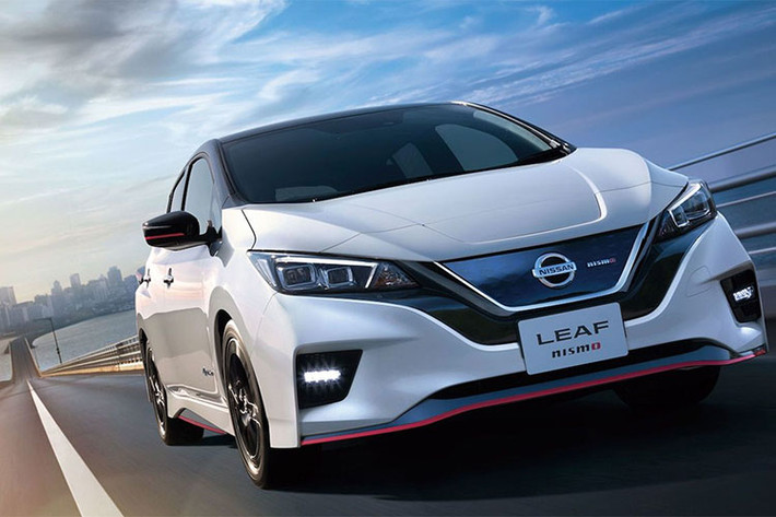  Xe điện Nissan Leaf có doanh số bán chạy nhất châu Âu trong năm vừa qua. Mới đây hãng xe hơi Nhật Bản đã công bố việc bán ra phiên bản Nismo mới của dòng xe này dành riêng cho thị trường Nhật.