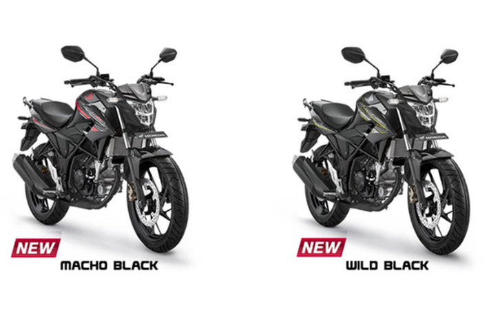 Theo đại diện hãng xe máy Honda tại Indonesia cho biết, CB150R StreetFire phiên bản đặc biệt có thêm 2 màu sơn mới là đen Stallion Black và đen Raptor Black. Trong khi đó, Honda CB150R StreetFire phiên bản tiêu chuẩn có thêm 2 màu sơn là đen Macho Black và đen Wild Black.