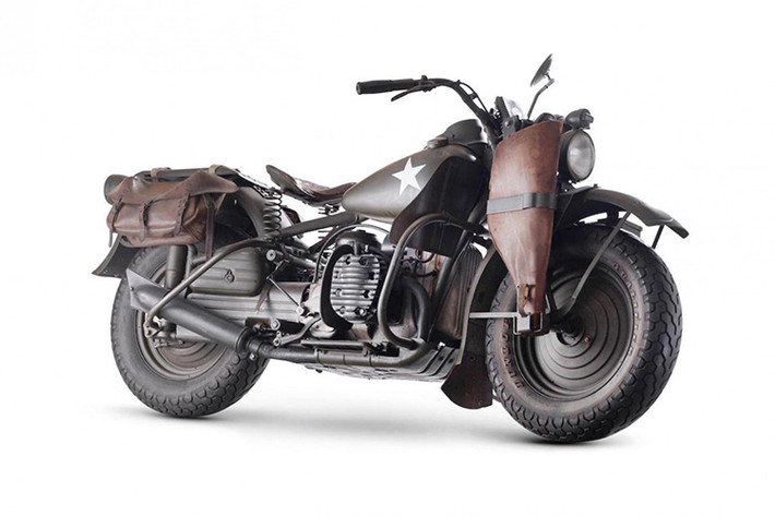 Harley đã dựa vào thiết kế của Harley-Davidson XA (viết tắt của Experimental Army) thiết kế cho BMW R71 - một chiếc xe sẽ trở thành nền tảng cho IMZ-Ural, KMZ-Dnepr M72, và Chiang Jiang CJ750.