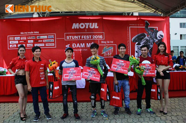 Sau vòng loại khu vực phía Bắc vào tháng 1/2016, Motul Stunt Fest 2015 sẽ chính thức diễn ra 2 ngày từ ngày 06 đến ngày 07/03/2016 tại Cung thể thao Quần Ngựa – số 30 Văn Cao, Hà Nội.