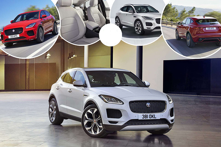 Phiên bản cao cấp nhất là E-Pace First Edition với động cơ diesel D180 (80.952 USD) hoặc động cơ xăng P250 (84.370 USD). Phiên bản đặc biệt này được trang bị la-zăng hợp kim 20 inch 6 chấu tách biệt, bộ ngoại thất màu đen, cửa sổ trời toàn cảnh cố định, đèn chiếu sáng cabin, nội thất da Windsor, màn hình HUD và khóa chủ động của Jaguar Land Rover.