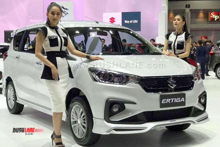 Tại Triển Lãm ôtô Bangkok Motor Show 2019, mẫu xe Suzuki Ertiga 2019 mới đã chính thức được ra mắt. Được biết, Thái Lan không phải là nơi sản xuất mẫu xe Suzuki Ertiga 2019 thế hệ mới mà nó được nhập khẩu trực tiếp từ "người hàng xóm" Indonesia.